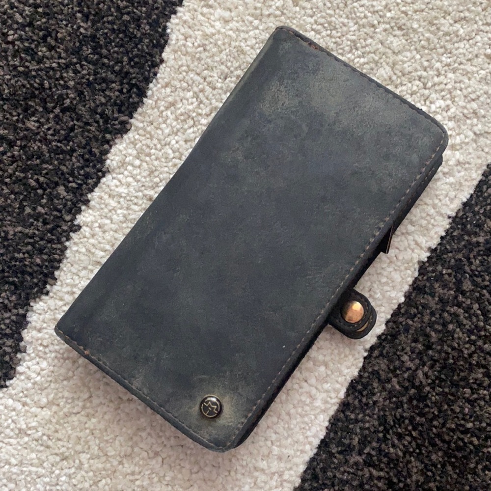 GREEN VEGAN LEATHER WALLET